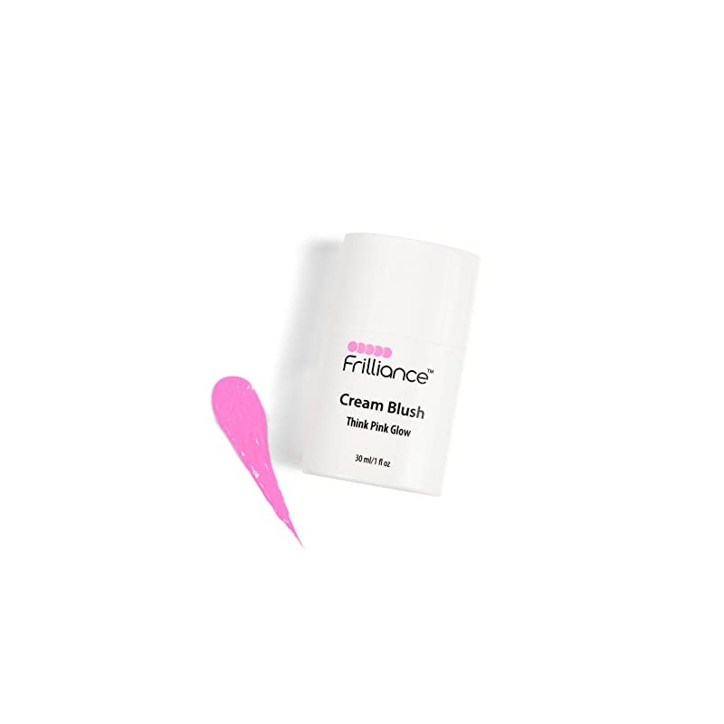 Frilliance Hydrating Cream Blush, Think Pink Glow Tint, Cruelty Free