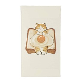 Jyu no Pochi Bag Fried Egg Nyanko, Set of 3, 4.5 x 2.6 inches (11.5 x 6.5 cm), Thank You, Stylish, Wedding, Birthday, New Year's Day, Gift Bag, Cute Envelope, Pochi Bag, Ariaka Senzando