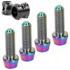 Set of 4 Bicycle Brake Bolts Titanium Alloy M5 x