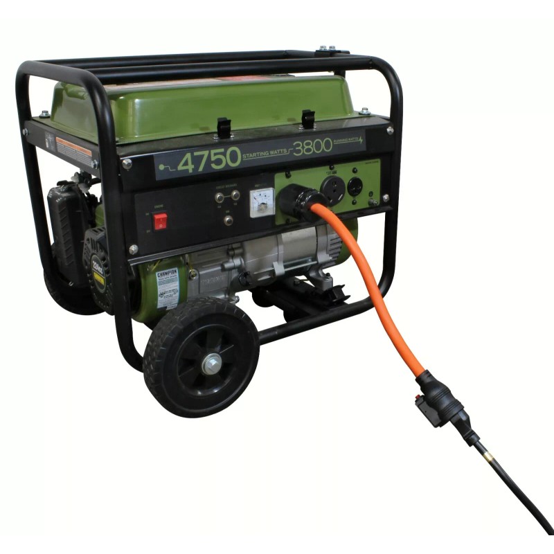 AC WORKS® 30A NEMA L14-30P to 20A NEMA 6-20R Adapter