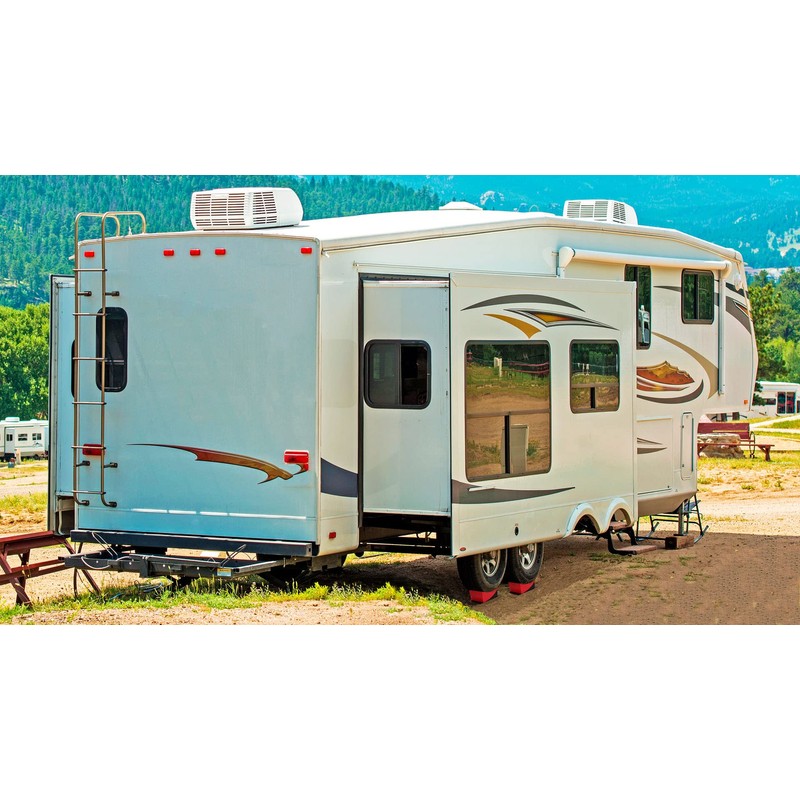 OULEME RV Leveling Blocks, Camper Leveler System 2 Packs for