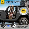moveland 4 Pack Roll Bar Grab Handles, Paracord Grip Handles