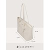Lazarotti Bologna Large Women's Shopper Made of Real Leather Tote