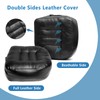 YOUFI Super Thicken Leather Car Seat Cushion for Adults -