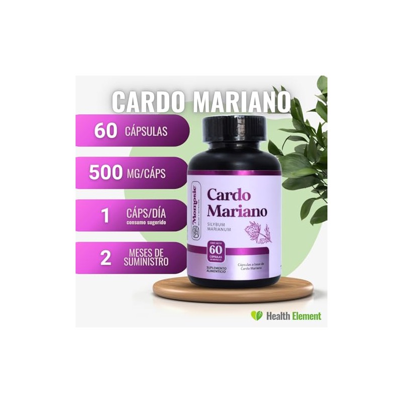 Momosie | Cardo Mariano | Extracto de Silimarina | Milk