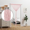 Ateasierlife Door String Curtain Doorway Beads Curtains,Hanging Room Divider Beaded