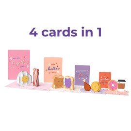 We Go Together Like... Valentine's Day Nesting Card