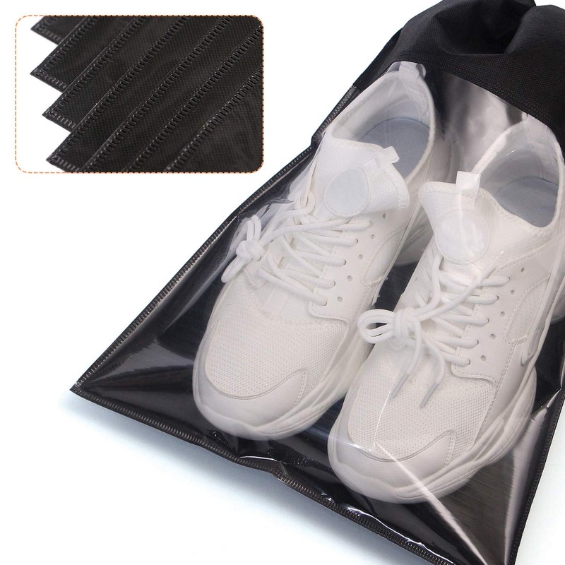12 Pack Portable Shoe Bags for Travel Large Shoes Pouch
