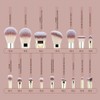 Beauty - Juego de brochas de maquillaje de viaje, 16