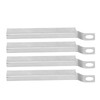 lyrlody BBQ Transfer Tube, Adjustable Crossover Tubes, Stainless Steel Grill