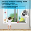 6 Sets Sliding Window Locks,Adjustable Window Lock With Key, Can