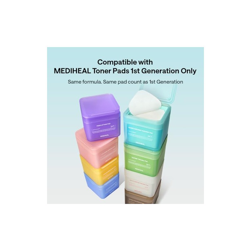 Mediheal Vitamide Brightening Pad Refill - 100 Vegan Gauze Pads
