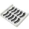 Vivis False Eyelashes 5 Pairs 3D Mink Natural Lashes Cross