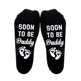 New Dad Daddy Gifts for Men Husband First Time Father Dad Gifts for Men Soon to Be Daddy Socks Gifts 2025 Pregnancy Announcement Gifts for Husband Him Dad Daddy to Be Socks Gifts for 1st Time Dad