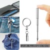 LeTradeJP Mini Short Ballpoint Pen Strap Keychain Mini Ballpoint Pen
