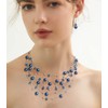 Collares de perlas en capas para mujer, gargantilla de perlas