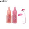 PERIPERA Ink Airy Velvet Set 3items [Fluffy Collection], Tint 1#$%Tint 2#$%Lip:30 Wake Up Cherry-30 Wake Up Cherry-Random
