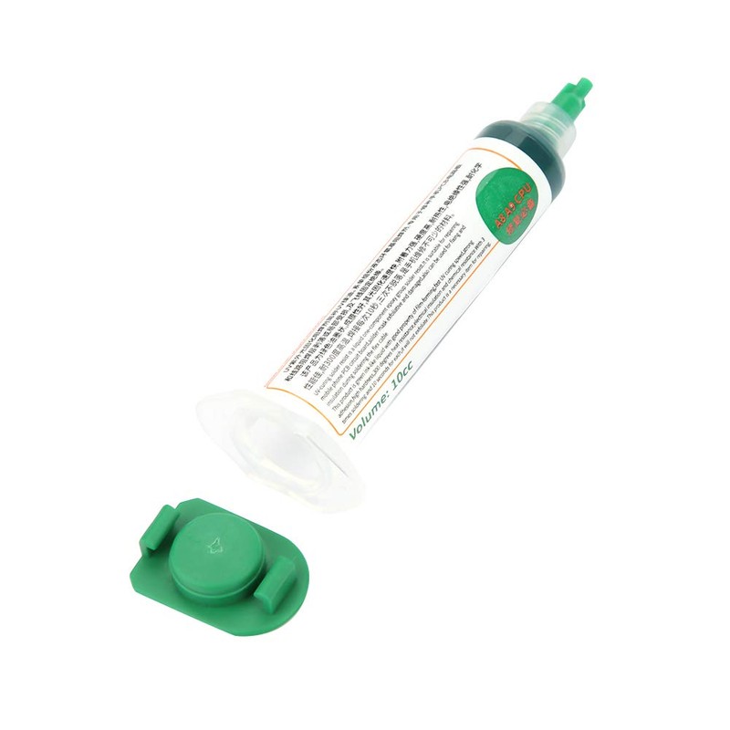 Kadimendium 2Pcs Light Curing Solder Mask Ink Green BGA PCB