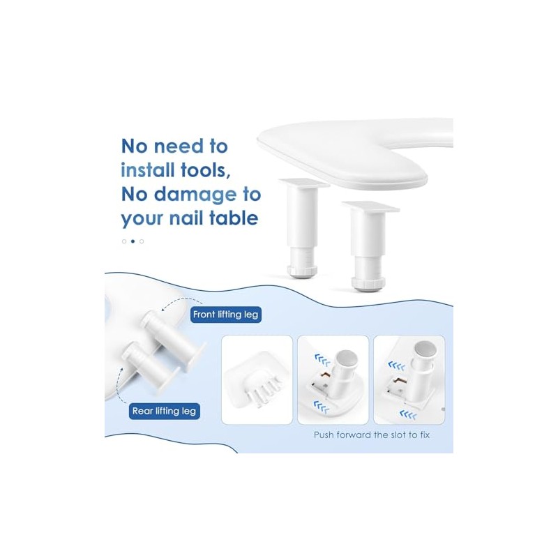 Manicure Arm Rest for Nails Tech: U-shaped Adjustable Nail Armrest