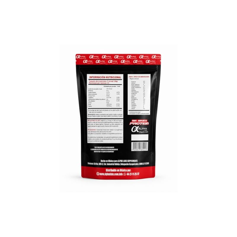 ALPHA LABS SUPPLEMENTS - Alpha Labs 100% Whey Protein 1