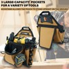 MELOTOUGH Contractor Pouch Electrician Tool Pouch Nail Screw Work Framer