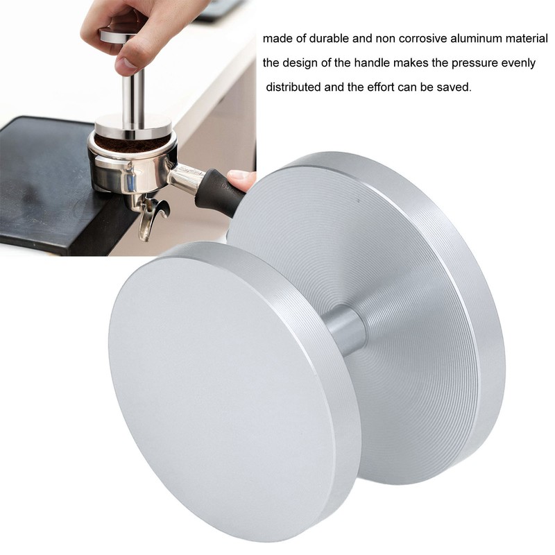 Double Head Coffee Powder Tamper Non Corrosive Aluminum Dual Sided