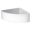 Asvel Bath Bathroom Luxe MG Corner Rack (Magnet) White 30.9×23×8.6