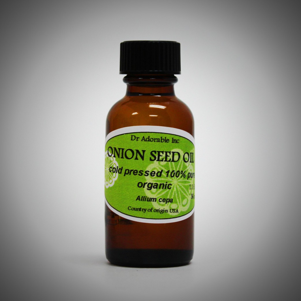 1 Oz Premium Onion Seed Oil Organic Natural Hair Care Hair Treatment Cold Pressed