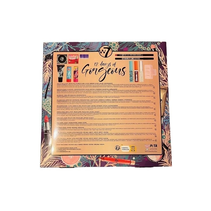 W7 12 Days of Gorgeous Advent Calendar – 12-Piece Beauty