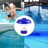 2Pcs Floating Dispenser Chlorine Tablets Floater Hot Tub Swimming Pool