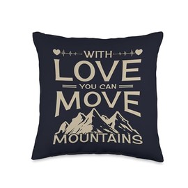 Love Quote Romantic Inspirational Message Romantic Quote Inspiring Message Love Throw Pillow, 16x16, Multicolor