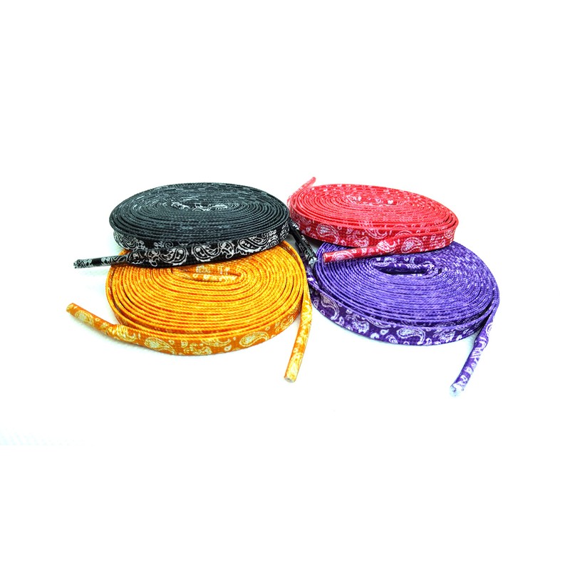 Arata Paisley2 Shoelace Purple 120cm