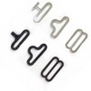 60 Pcs Bow Tie Clips Adjustable Metal Cravat Clip for