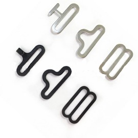 60 Pcs Bow Tie Clips Adjustable Metal Cravat Clip for Necktie Strap Silver
