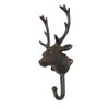 Gardeningwill Heavy Herngee Deer Head Single Hanger Animal Shaped Coat