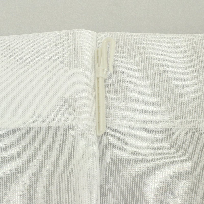 Nebula Pattern Lace Curtain Set of 2 (Mirrer, UV Protection,