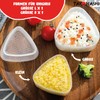 Onigiris Takonashi® Triangle Sushi Onigiri Making Molds Easy Making Sushi