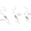 PRO FILSTAR Fishing Hook Set with Leader for Method Feeder