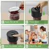 Mason Jar Vacuum Sealer Electric 3.4in Regular & 2.75in Canning