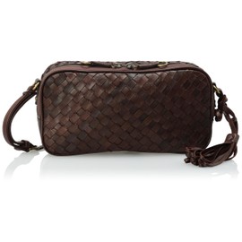 Lily Women's Shoulder Bag, Horse Leather Shoulder Bag, Braun