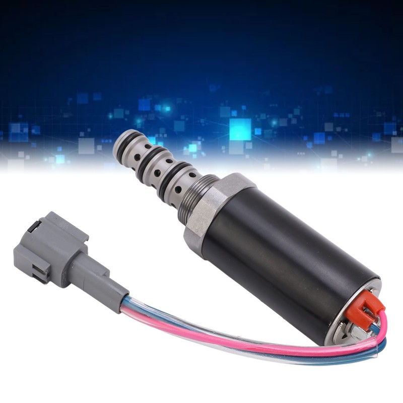 Rotary Solenoid Valve Alloy Steel Corrosion Resistance 669‑43000201 for KATO