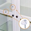 MOROBOR 24 PCS Glass Retainer Clips Kit, 10 mm Glass