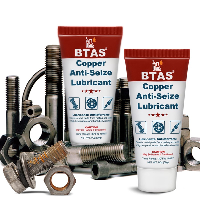 BTAS Copper Anti-Seize Compound Thread Lubricant Grease Never Antiseize High