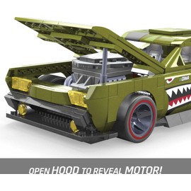 Mega Construx Hot Wheels Collector Muscle Bound Juguete de Construcción para niños a Partir de 10 años