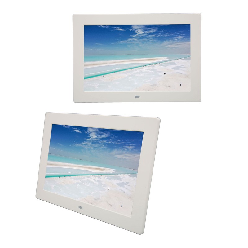 10 Inch Digital Photo Frame 1280x800 HD IPS Display Support