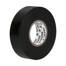 Truper M-33NB, Cinta de aislar # 33, 18m, negra, en blíster