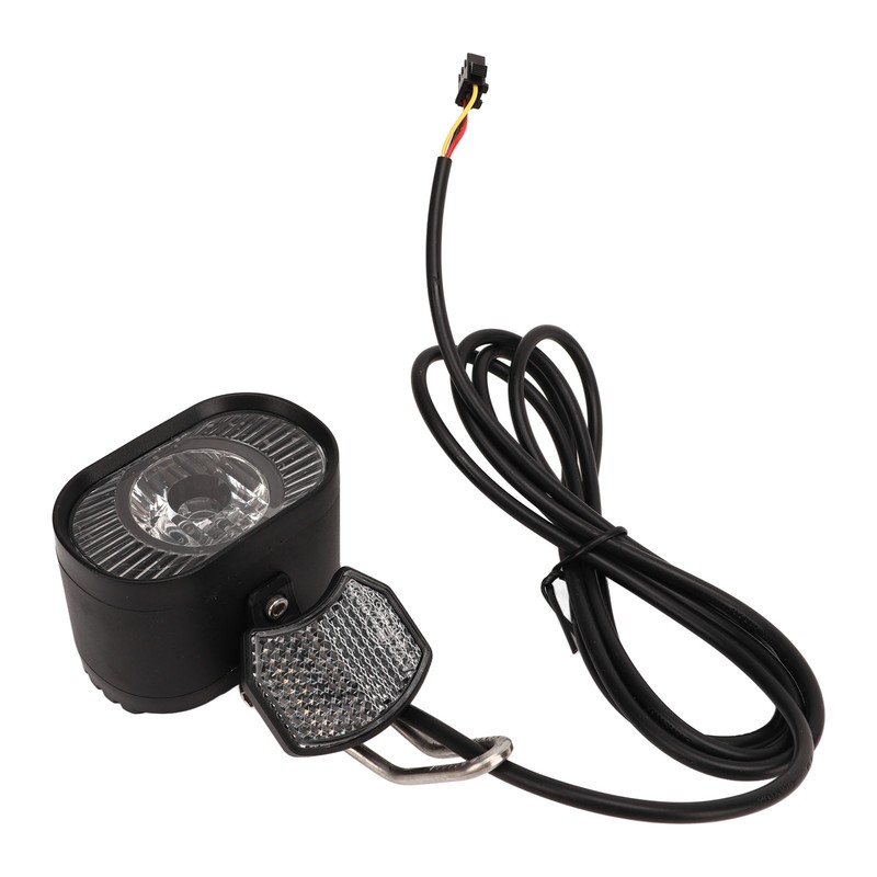 Electric Bike LED Headlight DC 36V to 48V IPX5 Waterproof