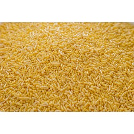 Sweet Eva’s SHIMMER PEARLIZED YELLOW SPRINKLES-Jimmies,Cupcakes,Cookies,Topper,Bulk Candy,Dairy Free, Nut Free, Gluten Free, Soy Free, Vegan, Egg Free, Kosher, Large, 1.5 Pound