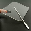 Mcduyant 2 Pcs Acrylic Makeup Palette Makeup Mixing Tray with