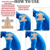 Winimcc Pre-Cut Kinesiology Shoulder Support Tape for Sport, 20 Pieces